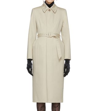 Balenciaga + Skirt Trench Coat