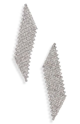 Lieth + Crystal Slice Earrings
