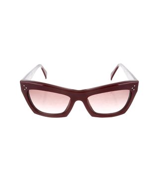 Céline + Tinted Square Sunglasses