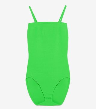 Zara + Neon Strappy Bodysuit