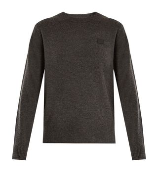 Acne Studios + Nalon Face Wool Sweater