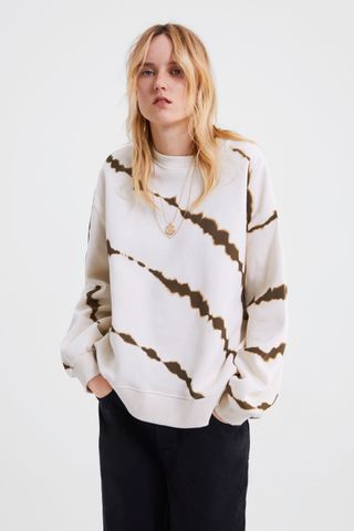 Zara + Tie Dye Sweatshirt