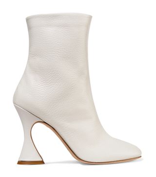 Sies Marjan + Emma Textured-Leather Ankle Boots