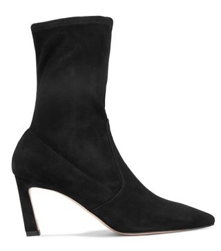 Stuart Weitzman + Rapture Suede Sock Boots