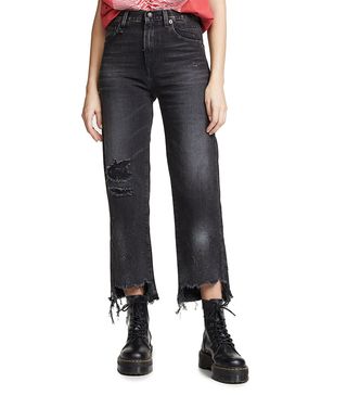R13 + High-Rise Camille Jeans