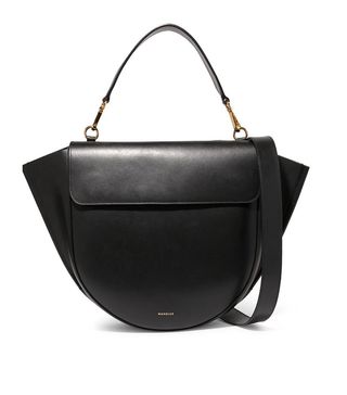 Wandler + Hortensia Large Leather Shoulder Bag