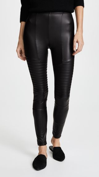 Plush + Fleece Lined Liquid Moto Leggings