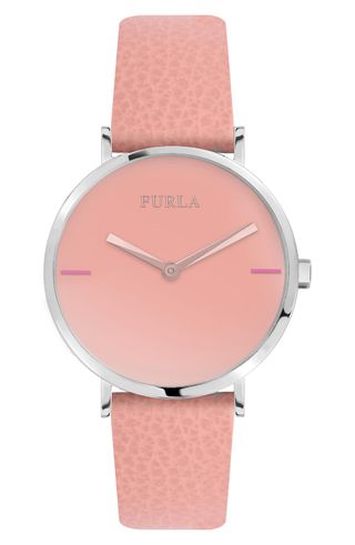 Furla + Giada Leather Strap Watch