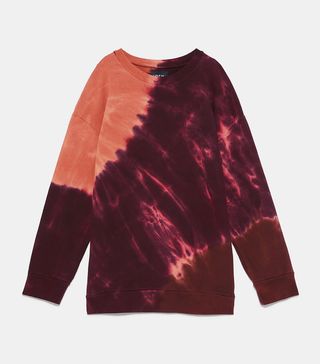 Zara + Tie-Dye Sweatshirt