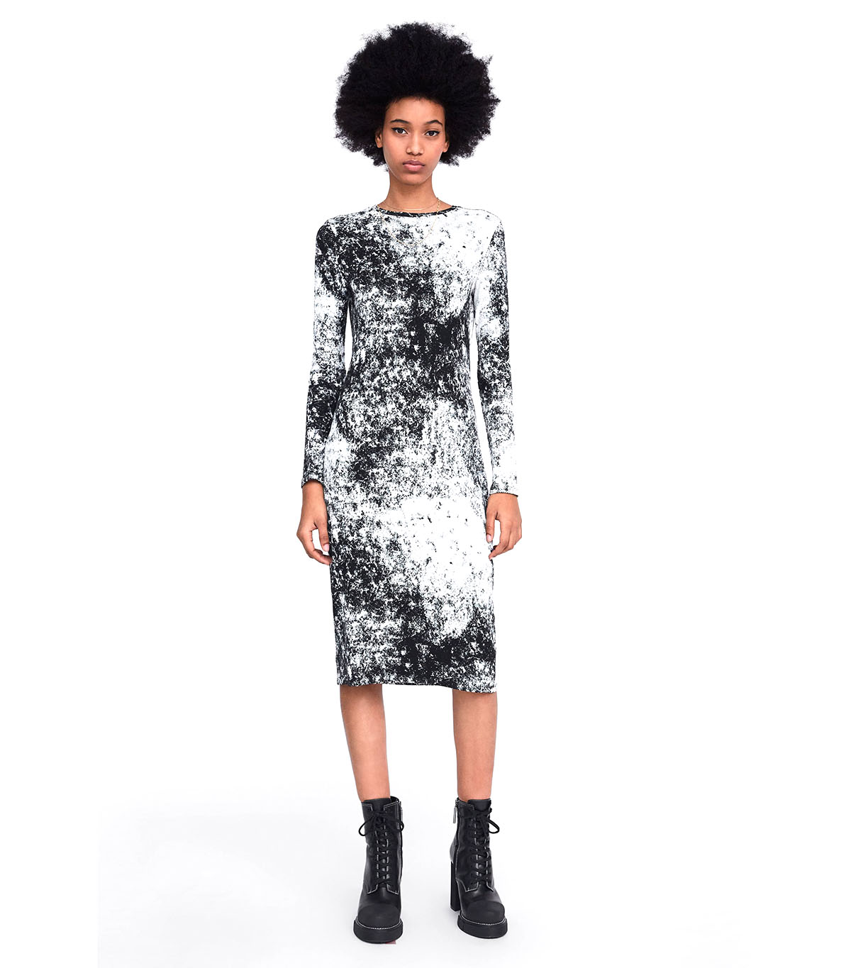 Zara + Tie-Dye Dress