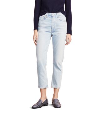 Citizens of Humanity + Charlotte Crop High Rise Straight Jeans