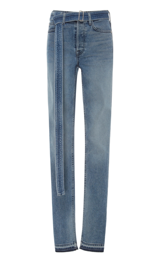 Cotton Citizen + Belted High-Rise Jeans