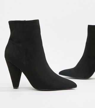 Glamorous + Black Ankle Boots