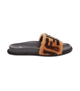 Fendi + Double F Pool Slides