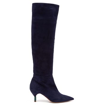 Gabriela Hearst + Gonzalez Suede Knee-High Boots