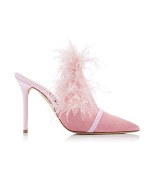 Malone Souliers + Magda Luwolt Feather Sandals