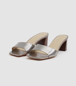 Mari Giudicelli + Carmen Metallic Sandals