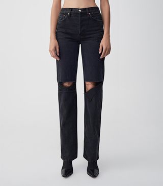 Re/Done Originals + High Rise Loose Jeans