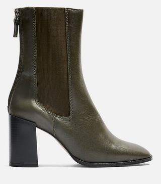 Topshop + Hunt Leather Ankle Boots