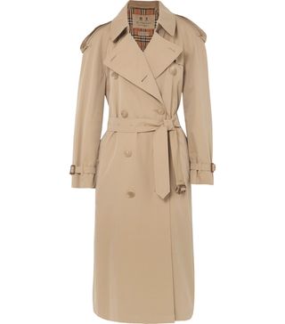 Burberry + The Westminster Long Cotton-Gabardine Trench Coat