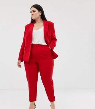 ASOS + Red Suit Slim Pants