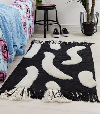 ASOS Supply + Cheeky Brushed Strokes Tufted Rug
