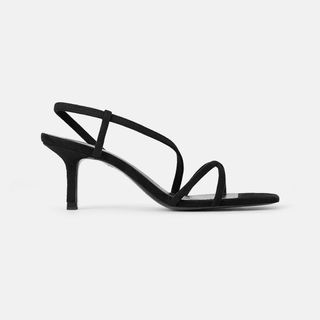 Zara + Mid-Heel Sandals