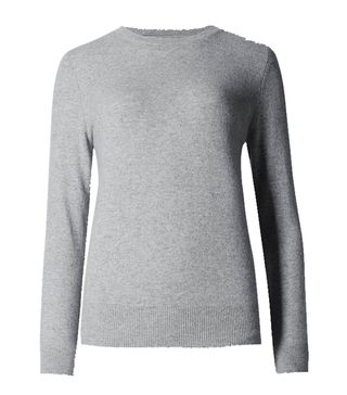 Marks and Spencer + Pure Cashmere Round Neck Jumper
