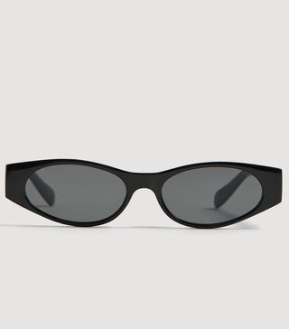 Mango + Acetate Frame Sunglasses