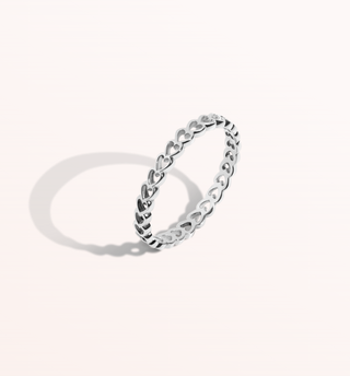 Aurate + Infinity Heart Ring