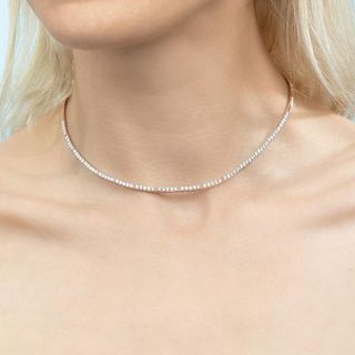 The Last Line + Perfect Diamond Eternity Necklace