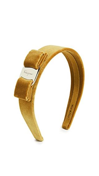 Salvatore Ferragamo + Velvet Headband