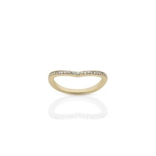 Meadow Lark + Eternity Curved Band