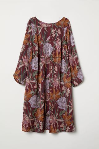 H&M Mama + Patterned Dress