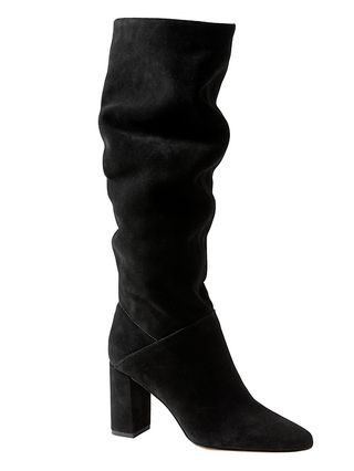 Banana Republic + Suede Tall Slouchy Boots