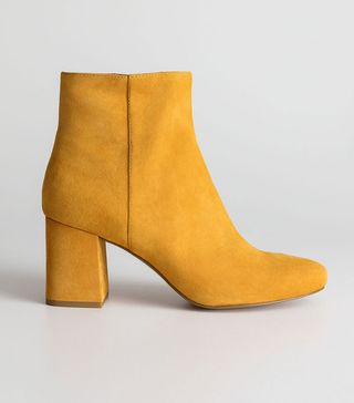 & Other Stories + Suede Ankle Boots