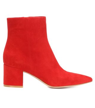 Gianvito Rossi + Piper 60 Suede Ankle Boots