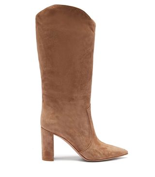 Gianvito Rossi + Slouchy 85 Knee-High Boots
