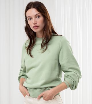 & Other Stories + Relaxed Organic Terry Cotton Sweater