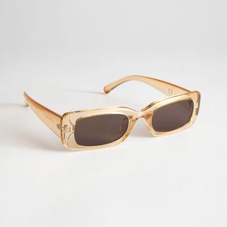 & Other Stories + Rectangular Frame Sunglasses