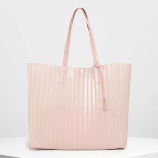 Charles & Keith + Translucent Tote Bag