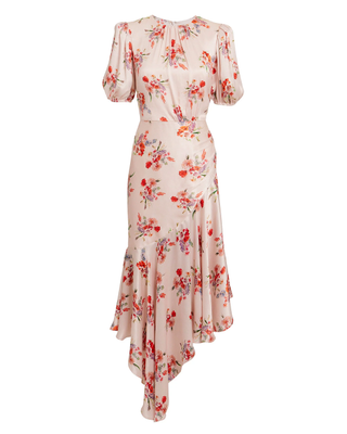 Amur + Bettina Floral Asymmetric Dress