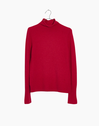 Madewell + Inland Turtleneck Sweater in Coziest Yarn