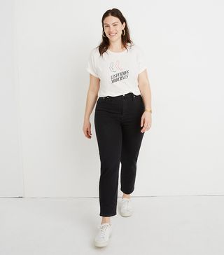 Madewell + Classic Straight Jeans in Lunar Wash