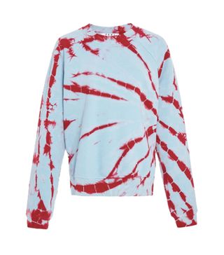 Proenza Schouler PSWL + Tie-Dye Cotton-Jersey Sweatshirt