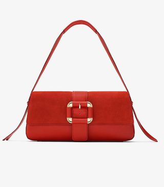Zara + Buckle Closure Bag