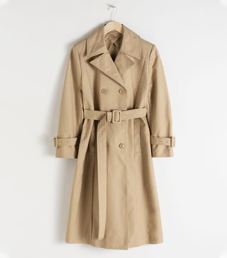 
Other Stories + Belted A-Line Trenchcoat