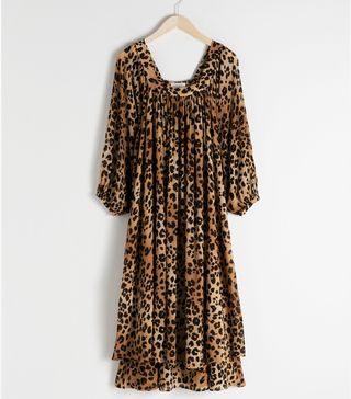 & Other Stories + Leopard Kaftan Maxi Dress