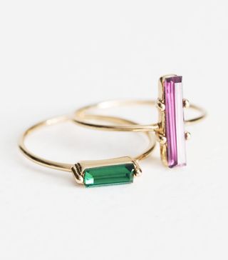 & Other Stories + Two-Set Jewelled Rings