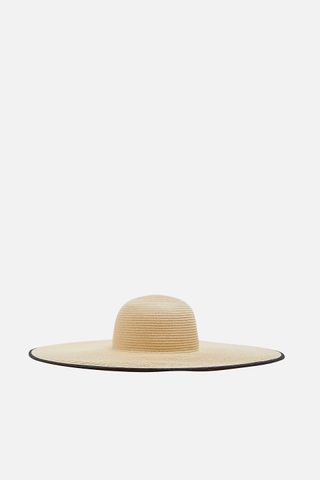 Zara + Large Brimmed Hat